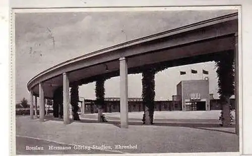 14707 Ak Breslau Stadion mit Ehrenhof 1937