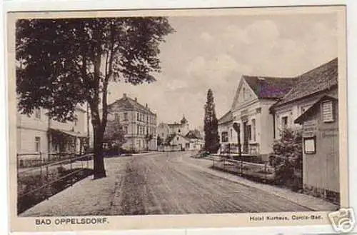 15157 Ak Bad Oppelsdorf Hotel Kurhaus & Carola Bad 1929