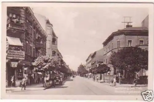 17212 Ak Landsberg (Warthe) Hindenburgstrasse um 1940