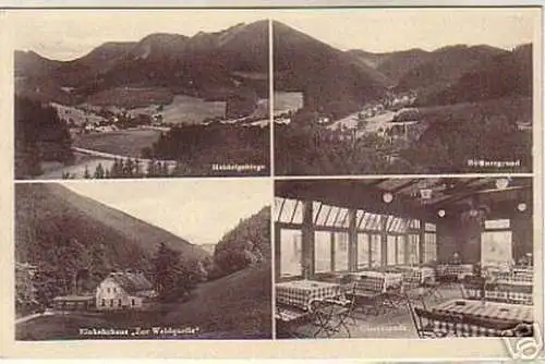 06183 Ak Görpersdorf Gasthof "Zur Waldquelle" um 1930