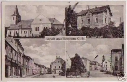 06601 Feldpost Ak Gruß aus Steinau Oberschlesien 1940