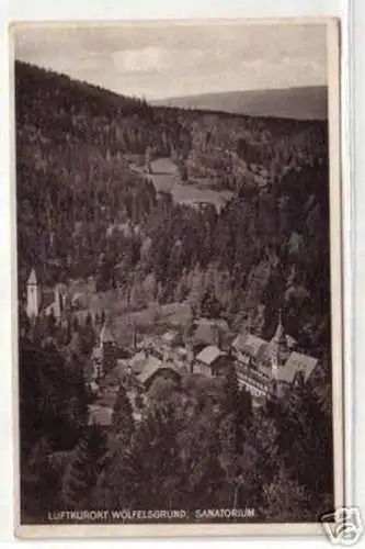 07415 Ak Luftkurort Wölfelsgrund Sanatorium 1929