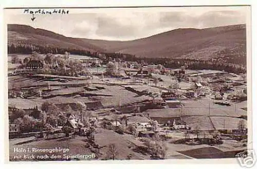 06278 Ak Hain im Riesengebirge gegen Spindlerpaß 1935