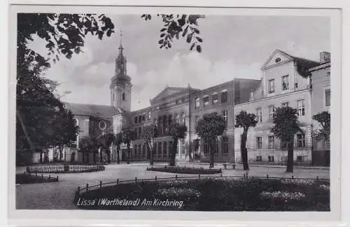 51926 Ak Lissa i.P. Leszno Wartheland - Am Kirchring 1940