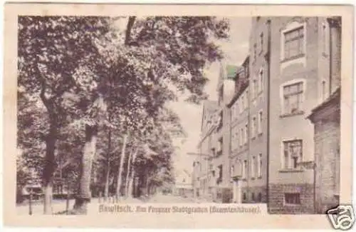 24925 Ak Rawitsch am Posener Stadtgraben 1930