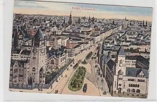 17234 Ak Posen Totalansicht um 1910