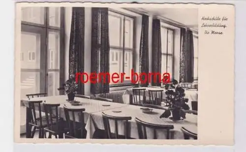 85193 Foto Ak Lauenburg i. Pom. (Lebork) Hochschule f. Lehrerbildung Mensa um194