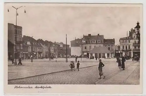 51699 Ak Hohensalza Marktplatz 1943