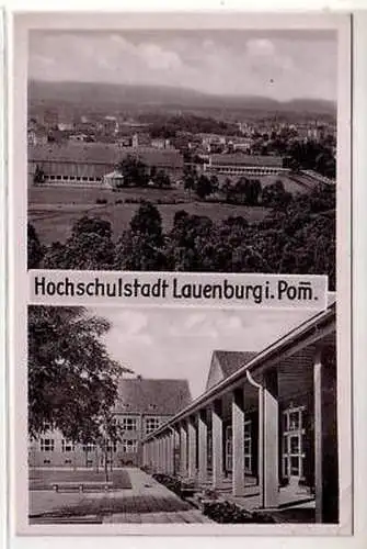 42902 Ak Hochschulstadt Lauenburg in Pommern 1942