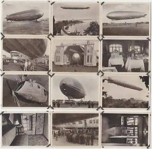 35304/12 Foto Luftschiff Zeppelin um 1930