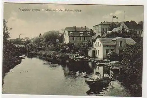 27271 Ak Treptow Blick von der Blücherbrücke um 1920