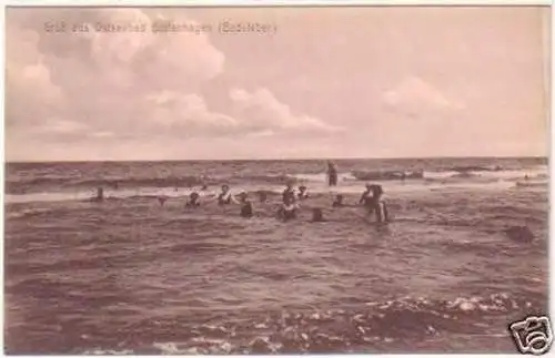 09632 Ak Gruß aus Ostseebad Bodenhagen um 1920