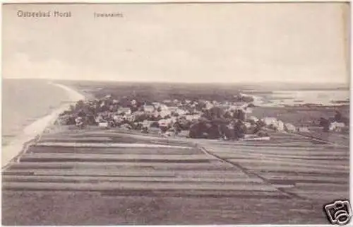 02219 Ak Ostseebad Horst Totalansicht um 1920