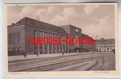 82351 Ak Königsberg in Ostpreussen Hauptbahnhof 1932