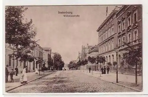 42242 Feldpost Ak Insterburg Wilhelmstrasse 1917