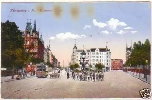 28113 Ak Königsberg in Ostpreussen Kaiserstraße 1914