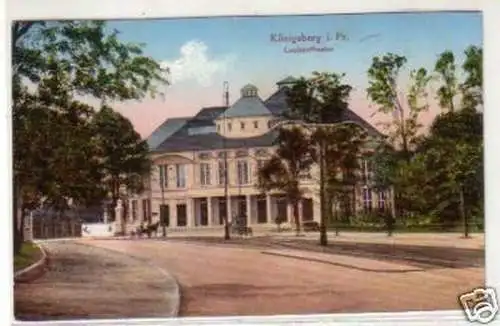 34615 Feldpost Ak Königsberg Louisentheater 1915