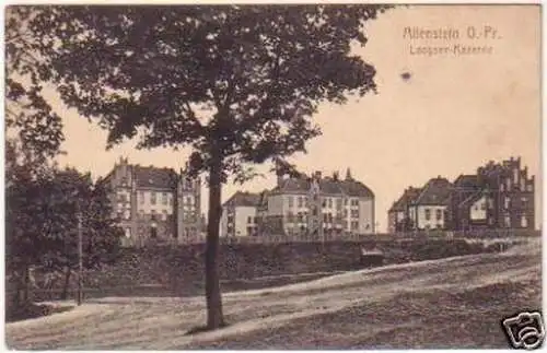 20301 Ak Allenstein Ostpreussen Langsee Kaserne 1918