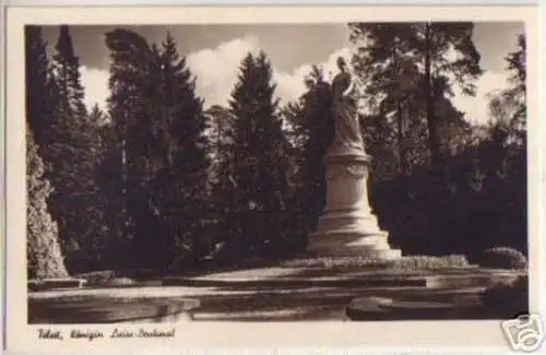 05847 Ak Tilsit Königin Luise Denkmal um 1940