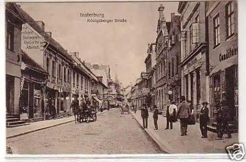 14502 Ak Insterburg Königsberger Straße 1917