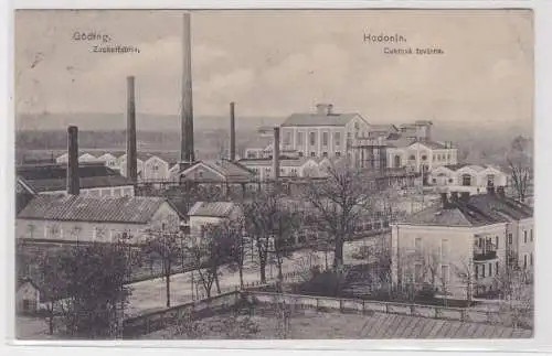 89513 Feldpost Ak Göding Hodonín Zuckerfabrik 1915