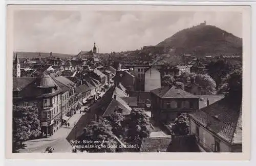 94421 Ak Brüx Most Blick von der Wenzelskirche über die Stadt 1941