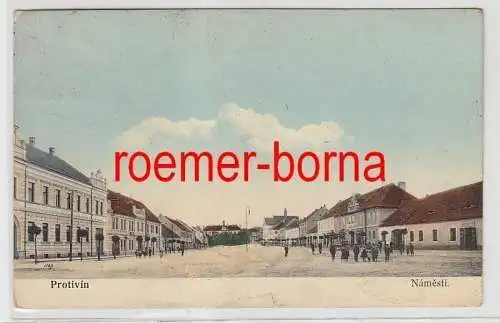 83364 Ak Protivín námestí 1910