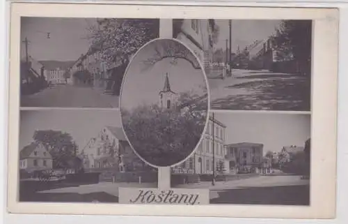 85300 Mehrbild Ak Ko?tany (deutsch Kosten) Stadtansichten um 1940