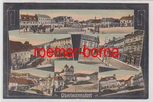 80280 Mehrbild Ak Oberleutensdorf Horní Litvínov Straßenansichten usw. 1910