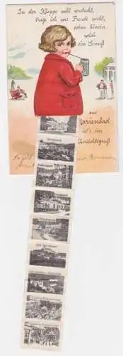 80837 Leporello Ak Gruss aus Marienbad 1930