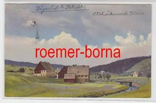74394 Ak Zwittermühl Háje in Tschechien 1925