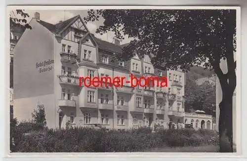 72359 Ak Radiumbad St. Joachimsthal Fremdenheim 'Weißer Hof' und 'Elektra' 1942