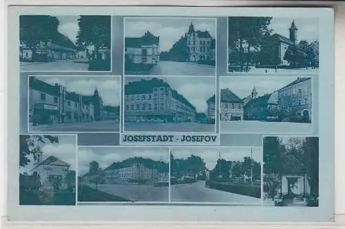 70838 Mehrbild Ak Josefstadt Josefov Ortsansichten um 1940