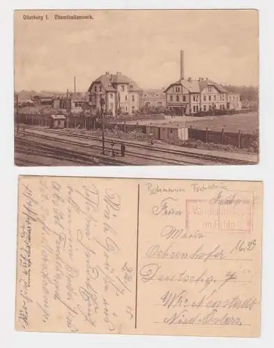 58158 Ak Oderberg (Bohumin) Chemikalienwerk 1915