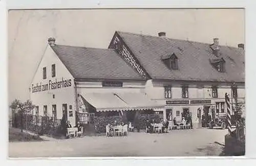 44603 Ak Moldau Gasthof zum Fischerhaus um 1935