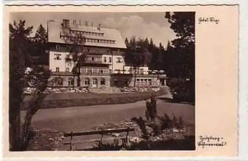 38070 Ak Spitzberg Böhmerwald Hotel Rixi um 1940