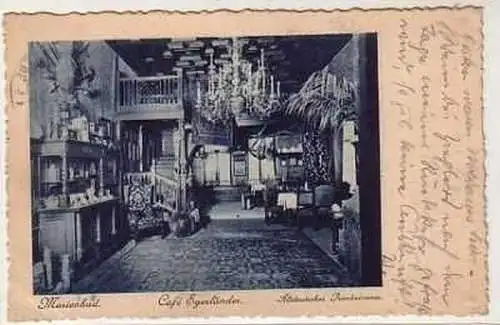 38193 Ak Marienbad Café Egerländer 1931