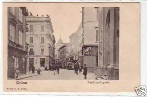 34137 Ak Brünn Ferdinandsgasse Straßenbahn um 1910