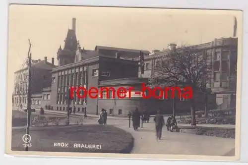 29800 Foto Ak Brüx Most Brauerei 1942