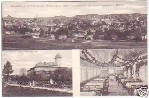 25258 Ak Gruß vom Restaurant Felsenmühle 1915