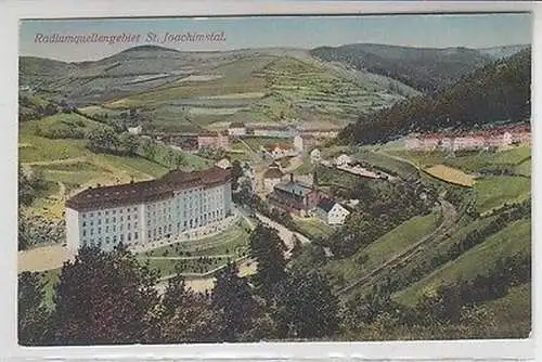 17682 Ak Radiumquellengebiet St. Joachimstal in Böhmen 1912