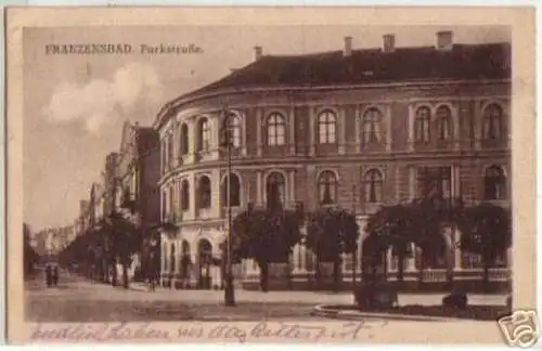 14979 Ak Franzensbad Parkstrasse 1925