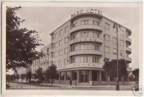 15214 Ak Bad Podiebrad Lazne Podebrady Park Hotel 1944