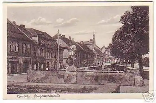 17556 Ak Komotau Langemarkstrasse um 1940