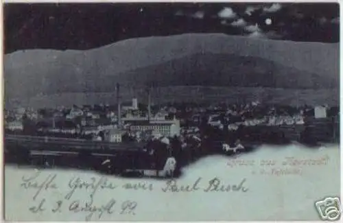14073 Ak Gruss aus Neustadt an der Tafelfichte 1899