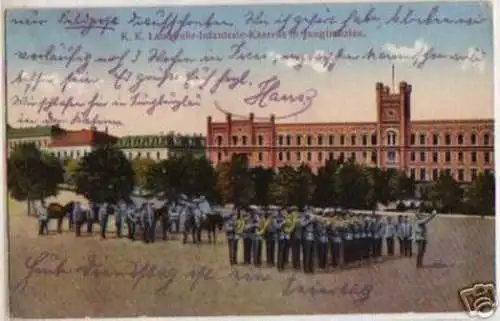 10662 Jungbunzlau Landwehr Infanterie Kaserne 1914