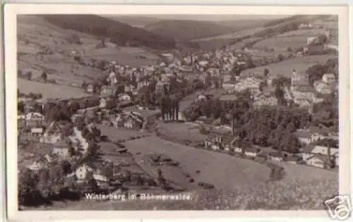 11174 Ak Winterberg im Böhmerwalde Totalansicht 1939