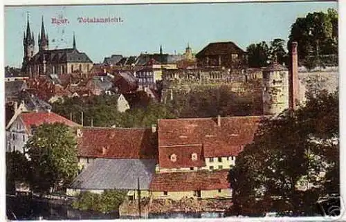 04621 Ak Eger Totalansicht 1914