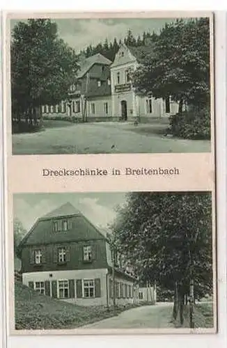 02972 Mehrbild Ak Dreckschänke in Breitenbach um 1925