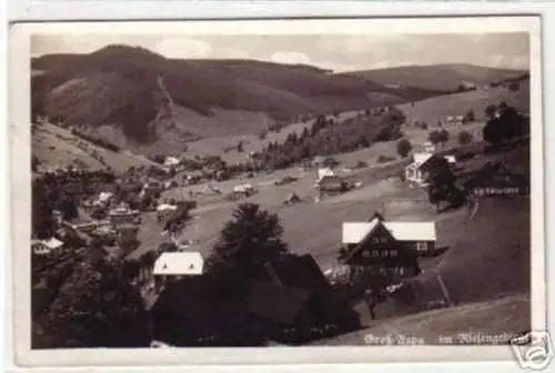 03436 Ak Groß Aupa im Riesengebirge 1941